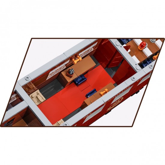 Cobi Compiègne Wagon (11 November 1918)(COBI-6291)