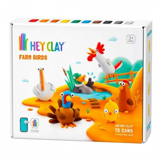 HEY CLAY Hey Clay Farm Birds (15020)