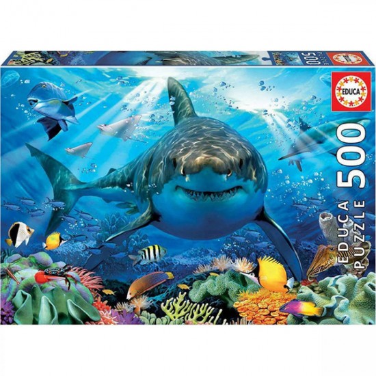 Puzzle Great White Shark 2D  (18478)