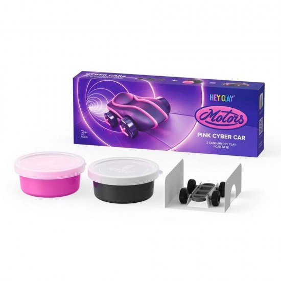 HEY CLAY Pink Cyber Car (20902)