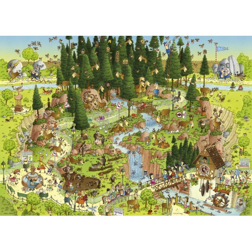 Puzzle Marino Degano Funky zoo Δάσος (29638) Puzzle Marino Degano Funky zoo Δάσος (29638)