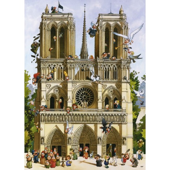Puzzle Loup Vive Notre Dame (29905)