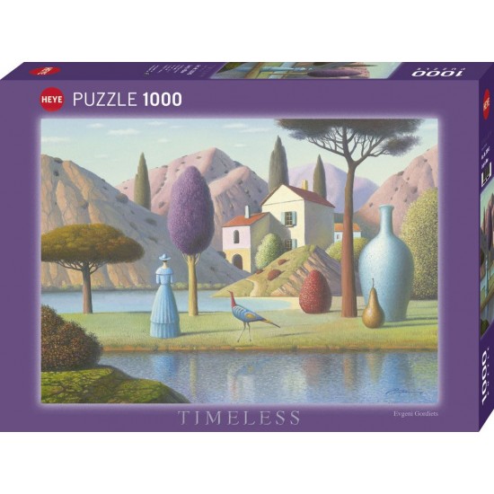 Puzzle TIMELESS LADY IN BLUE HEYE (30043)