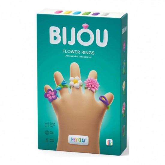 HEY CLAY Bijou Flower Rings (31001)