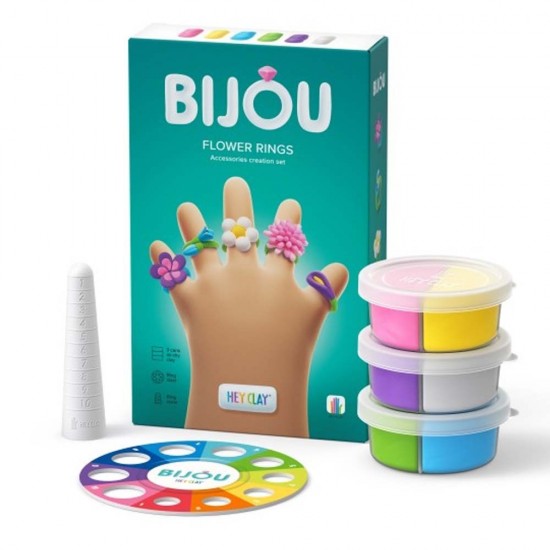 HEY CLAY Bijou Flower Rings (31001)