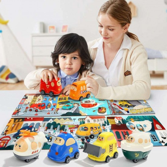 TOP BRIGHT Wooden Puzzles in School Bus (460006)