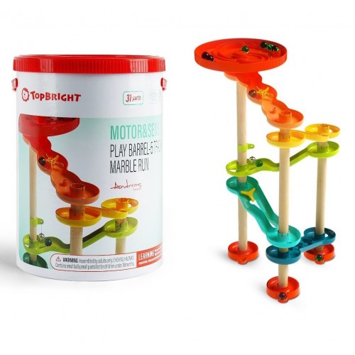 TOP BRIGHT Marble run-5 tracks (460056)