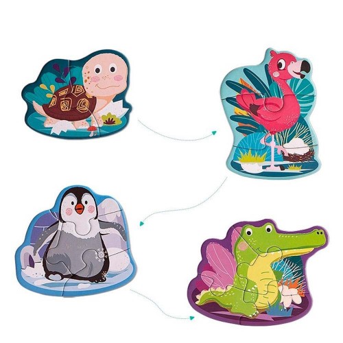 TOP BRIGHT Wild World Animal Puzzle (460071)