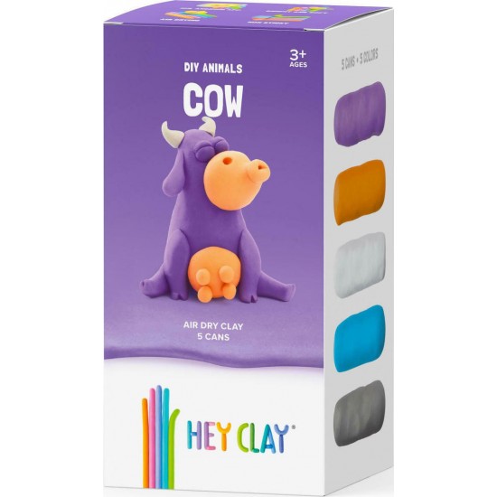 HEY CLAY Claymates - Cow  (50113)