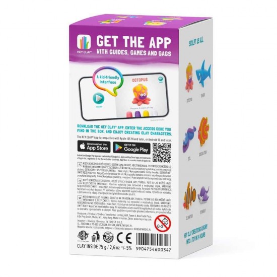 HEY CLAY Claymates Octopus (50127)
