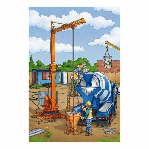 Παιδικό Puzzle Εργοτάξιο (56200)