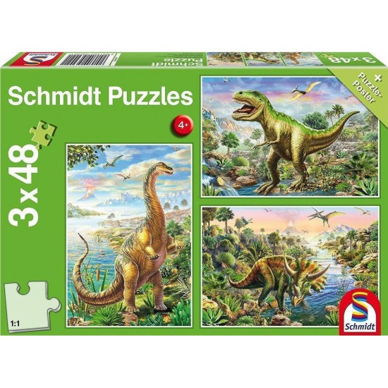 Παιδικό Puzzle Δεινόσαυροι (56202)
