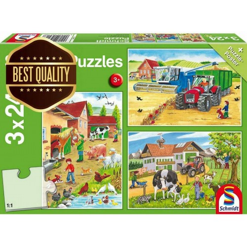 Παιδικό Puzzle Farm (56216)