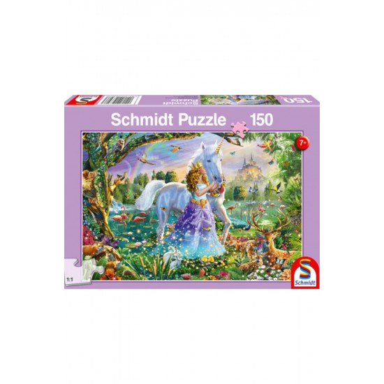 Παζλ  Πριγκίπισσα, Mονόκερος και Kάστρο (56307)