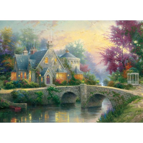 Puzzle Kinkade Δειλινό (57463) Puzzle Kinkade Δειλινό (57463)