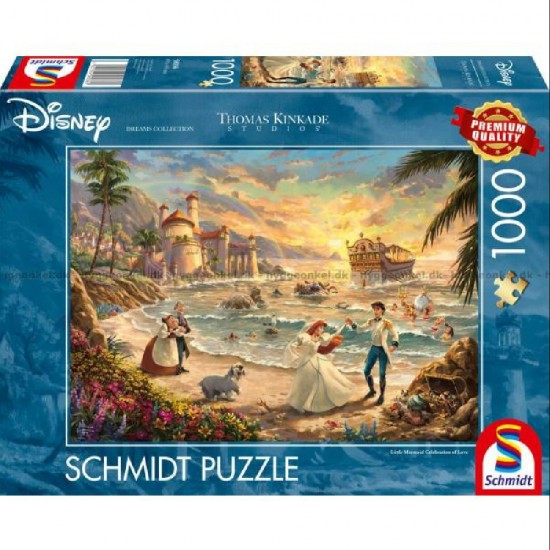 Puzzle DISNEY LITTLE MERMAID (58036)