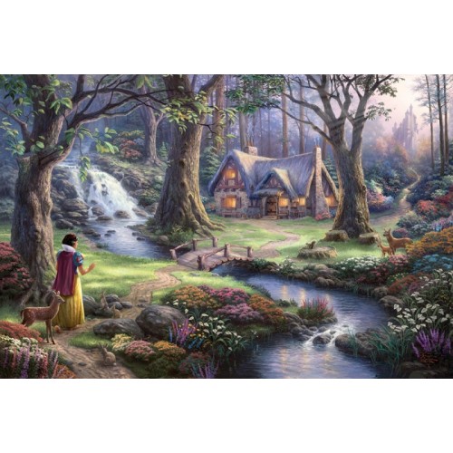 Puzzle Thomas Kinkade Disney Χιονάτη (59485)
