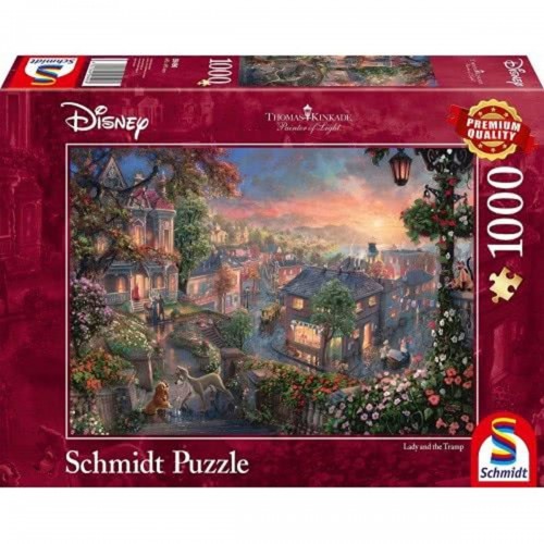 Puzzle Kinkade Disney Η Λαίδη και ο Αλήτης (59490)