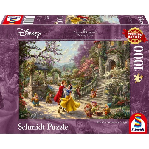 Puzzle Kinkade Disney  Χορεύοντας με τον πρίγκηπα (59625)