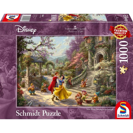 Puzzle Kinkade Disney  Χορεύοντας με τον πρίγκηπα (59625)
