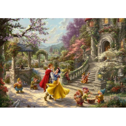 Puzzle Kinkade Disney  Χορεύοντας με τον πρίγκηπα (59625)