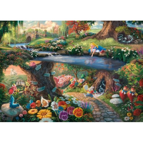 Puzzle Thomas Kinkade Η Αλίκη στη Χώρα των Θαυμάτων (59636)