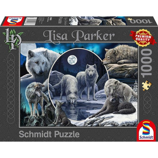 Puzzle Lisa Parker Μεγαλοπρεπείς Λύκοι (59666)