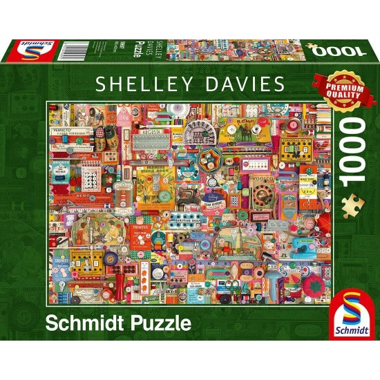 Puzzle Shelley Davies Βίντατζ Ραφτείο (59697)