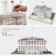 Puzzle 3D The White House (C060h)