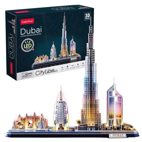 Puzzle City Line Dubai 3D (L523H) Puzzle City Line Dubai 3D (L523H)