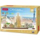 Puzzle Barcelona City Line (MC256h)