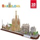 Puzzle Barcelona City Line (MC256h)