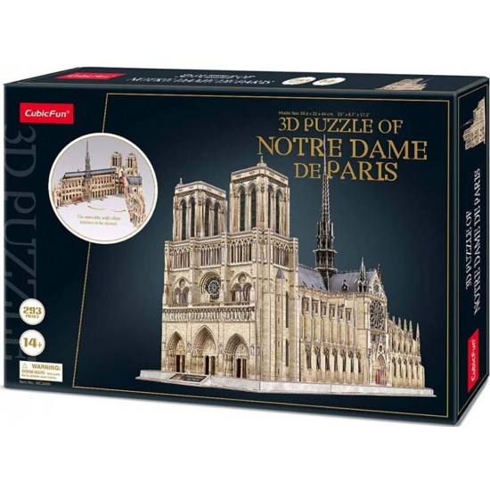 Puzzle Notre Dame de Paris 3D (MC260h)