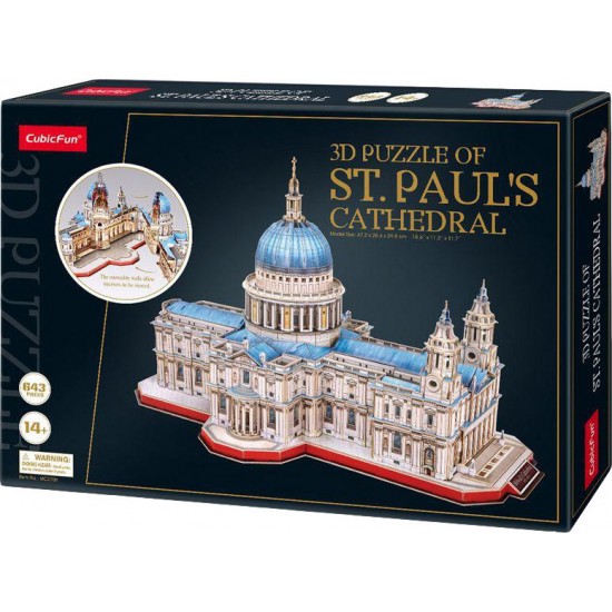 Puzzle St. Paul's Cathedral 3D (MC270h)