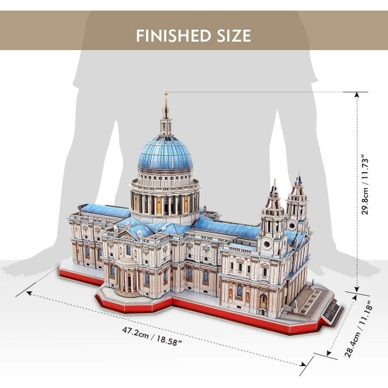 Puzzle St. Paul's Cathedral 3D (MC270h)