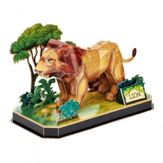 Puzzle 3D ANIMAL PALS Lion (P856h)