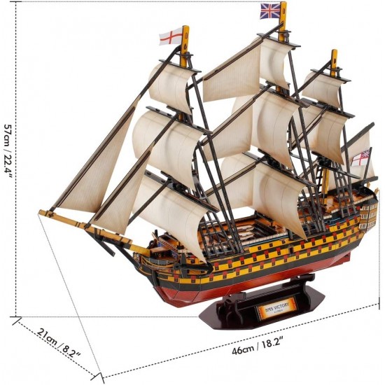 Puzzle 3D HMS Victory ( T4019h)