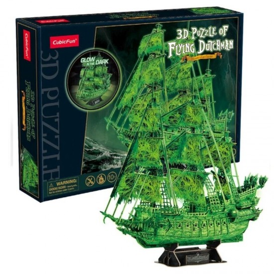 Puzzle 3D The Flying Dutchman [Glow in the dark] (T4041h)