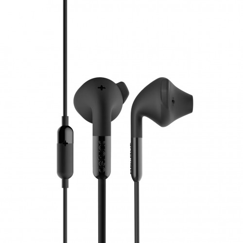Defunc PLUS HYBRID In-Ear Earbuds Ενσύρματα Ακουστικά σε μαύρο χρώμα (D0041)