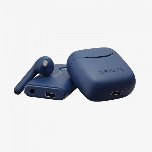 Defunc TRUE TRAVEL Kit Bluetooth 5.3 Ασύρματα True Wireless Ακουστικά με θήκη (Μπλέ) (D4234)
