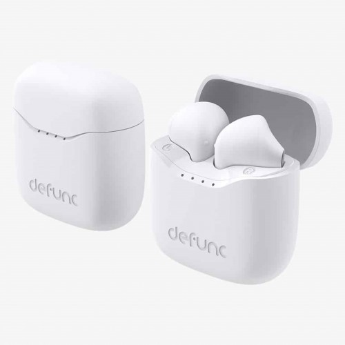 Defunc TRUE LITE Bluetooth 5.3 Ασύρματα True Wireless Ακουστικά με θήκη (λευκό) (D4262)