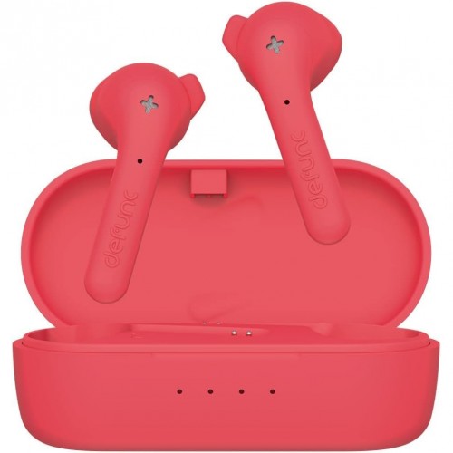 Defunc TRUE BASIC Bluetooth 5.2 Ασύρματα True Wireless Ακουστικά με θήκη (κόκκινο) (D4273)