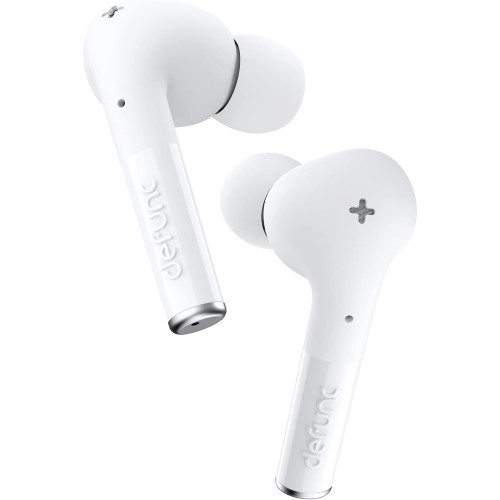 Defunc TRUE ENTERTAINMENT Bluetooth 5.2 Ασύρματα True Wireless Ακουστικά με θήκη (λευκό) (D4342)