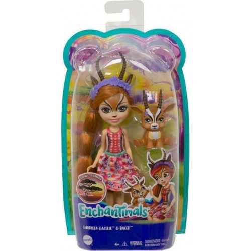 Mattel Enchantimals Gabriela Gazelle Και Ζωάκι Φιλαράκι (FNH22/GTM26)