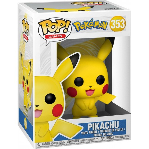Funko Pop! Games: Pokemon - Pikachu #353 Vinyl Figure (063530)