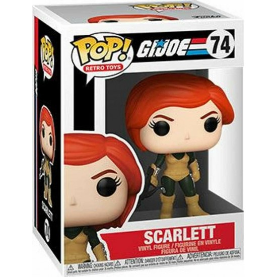 Funko Pop! Retro Toys: G.I. Joe - Scarlett #74 Vinyl Figure (065652) Funko Pop! Retro Toys: G.I. Joe - Scarlett #74 Vinyl Figure (065652)