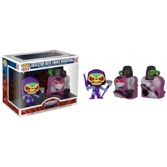 Funko Pop! Town: Master Of The Universe - Skeletor With Snake Mountain #23 Vinyl Figure