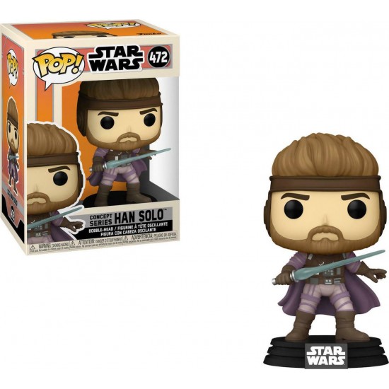 Funko Pop! Disney: Star Wars Concept Series - Han Solo #472 Bobble-Head Vinyl Figure (067609)