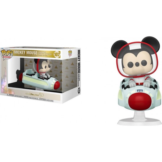 Funko POP! Rides: Walt Disney World 50 - Mickey Mouse at the Space Mountain Attraction #107 Vinyl Figure Funko POP! Rides: Walt Disney World 50 - Mickey Mouse at the Space Mountain Attraction #107 Vinyl Figure