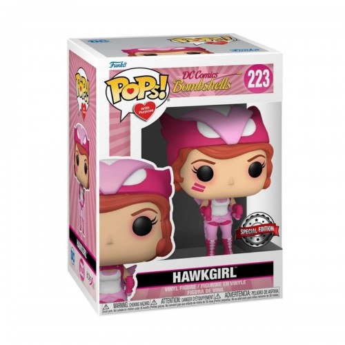 Funko Pop! Heroes: BC Awareness - DC Comics Bombshell Hawkgirl (Special Edition) #223 Vinyl Figure (069802)